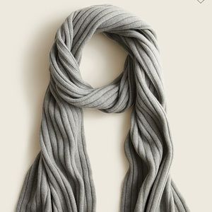 J. Crew Ribbed Cashmere Scarf
